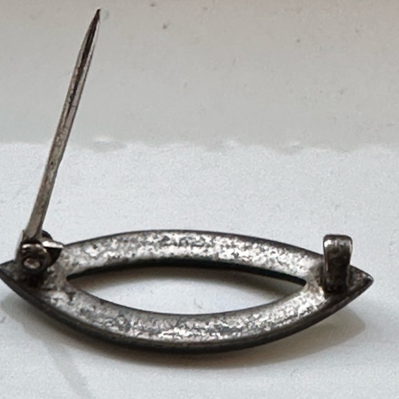 Antique! Sterling Silver English Pin Set - Picture 4 of 6